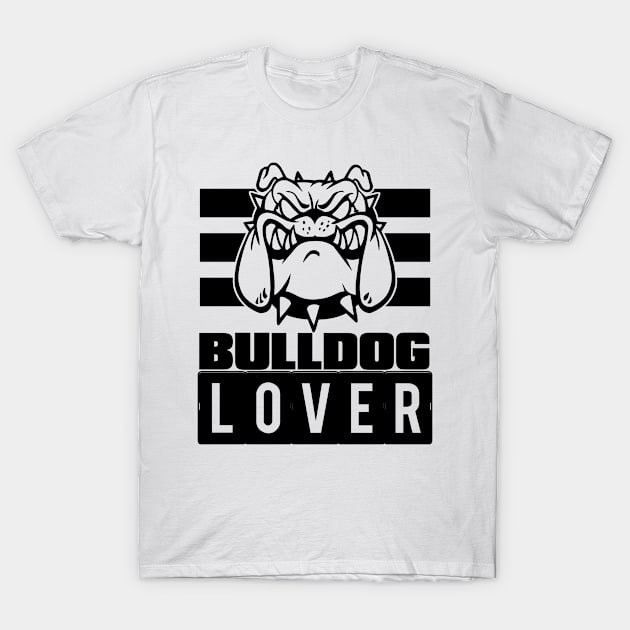 Bulldog Lover T-Shirt by helloshirts